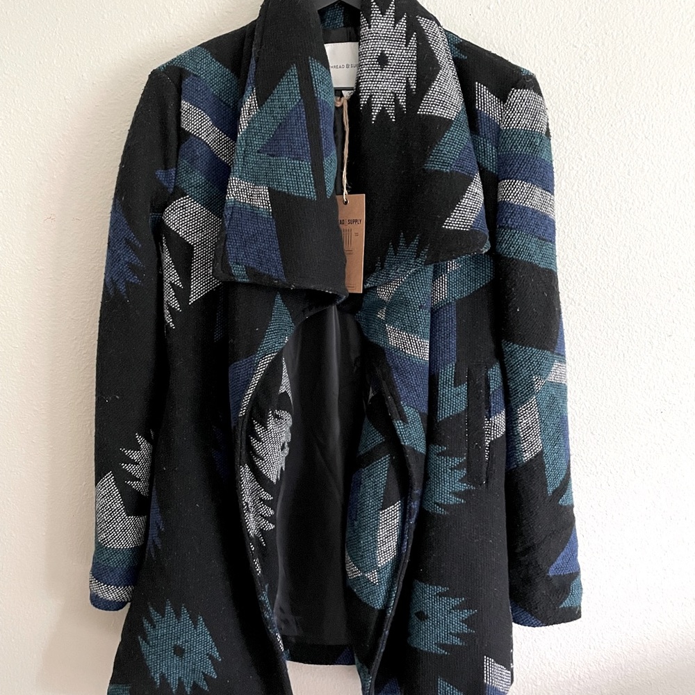Thread & supply Aztec coat